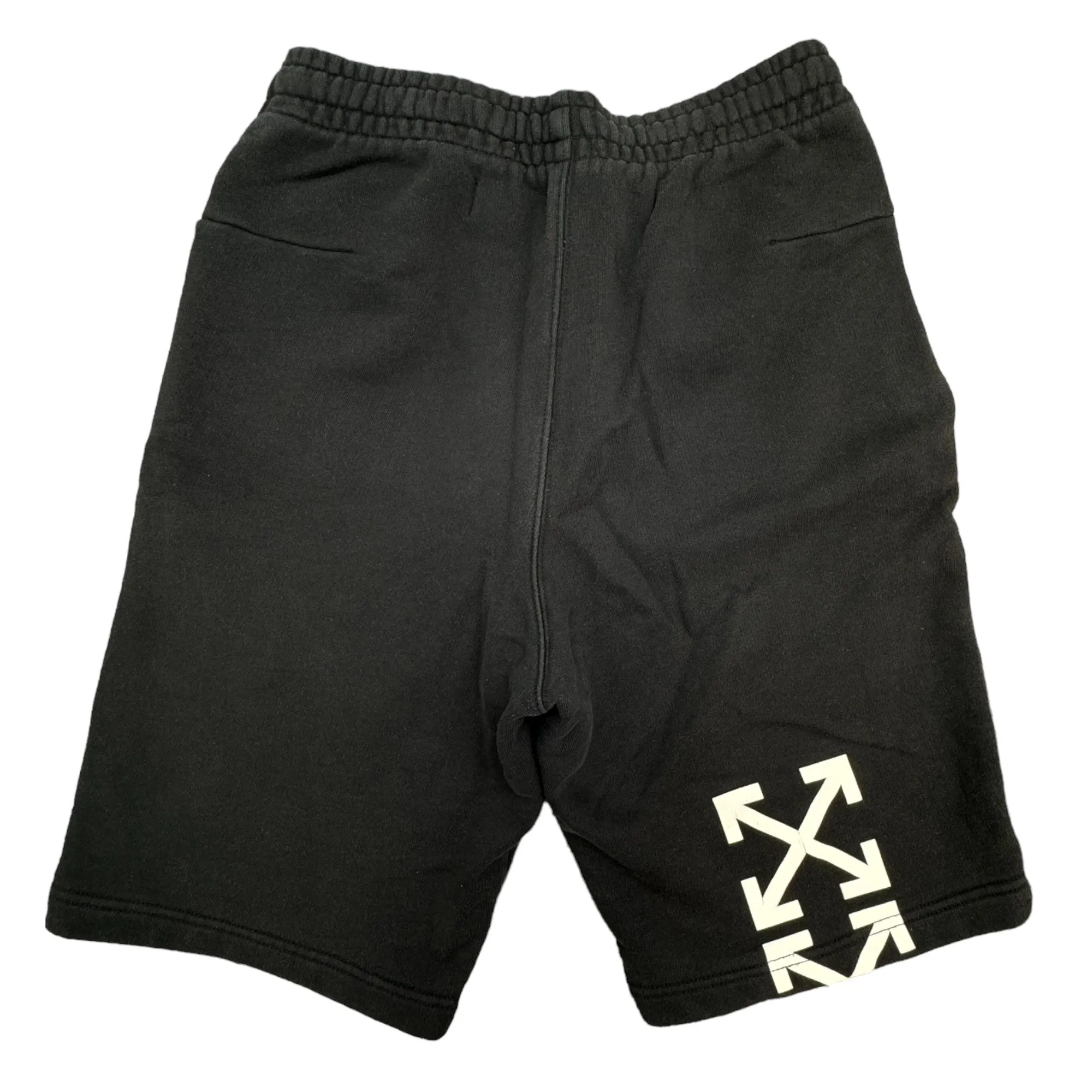 Men's Waterfall Logo Shorts Black Size XS