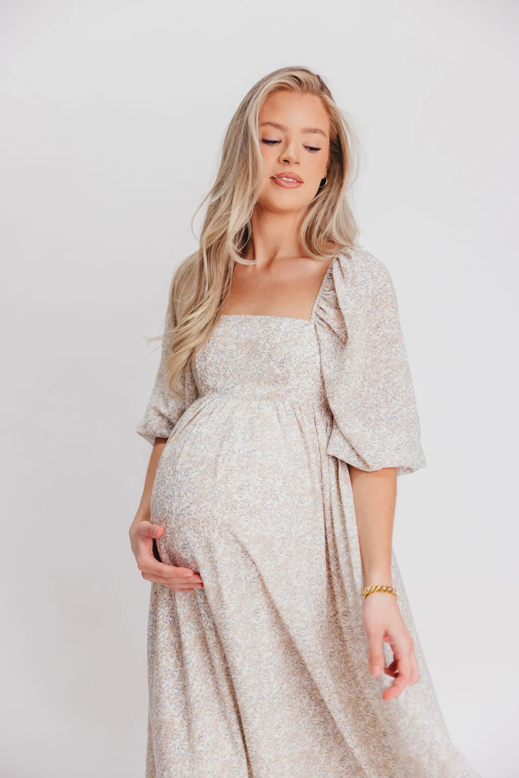 Mona 'Love Story' Maxi Dress - Bump Friendly and Inclusive Sizing (S-3XL)