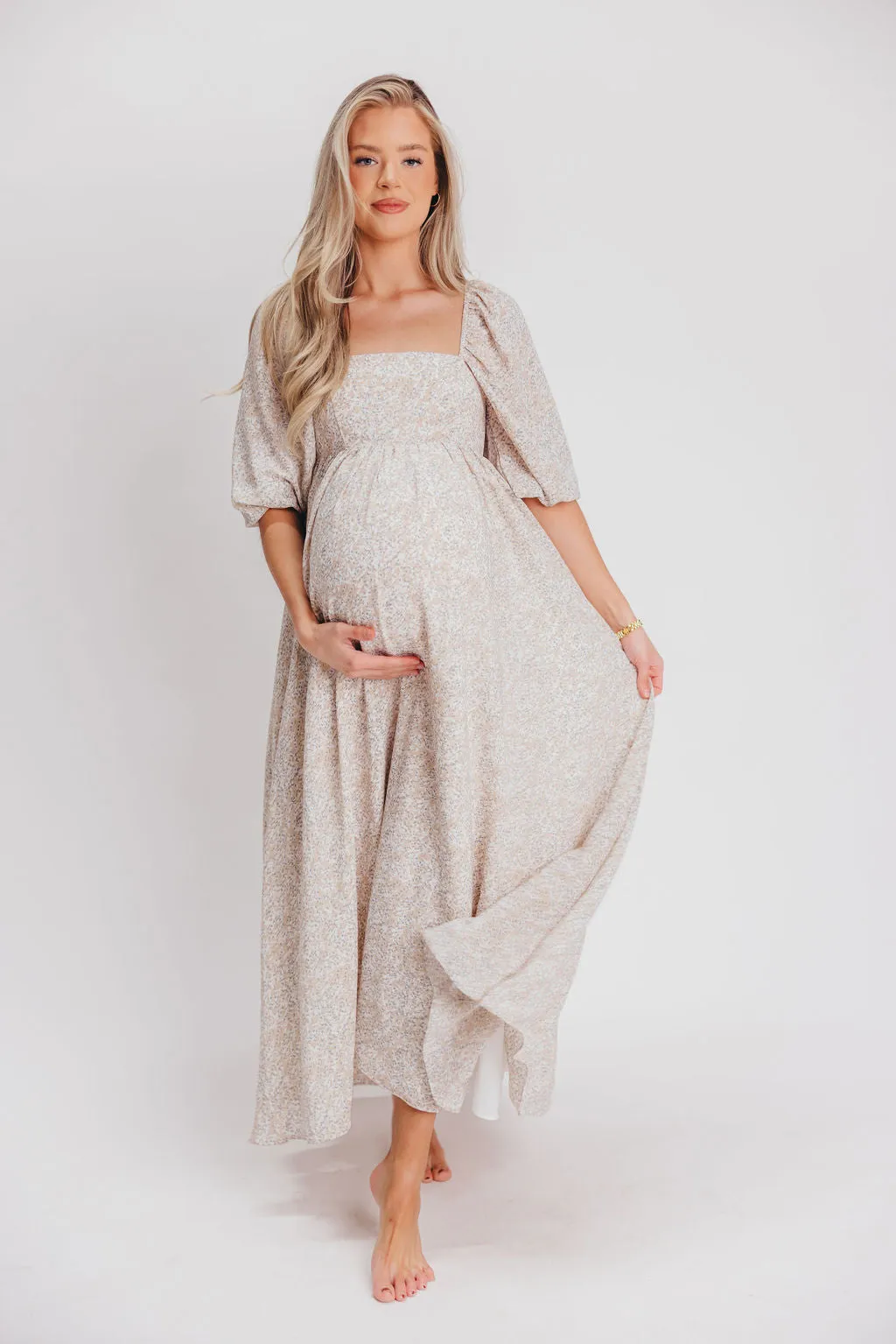 Mona 'Love Story' Maxi Dress - Bump Friendly and Inclusive Sizing (S-3XL)