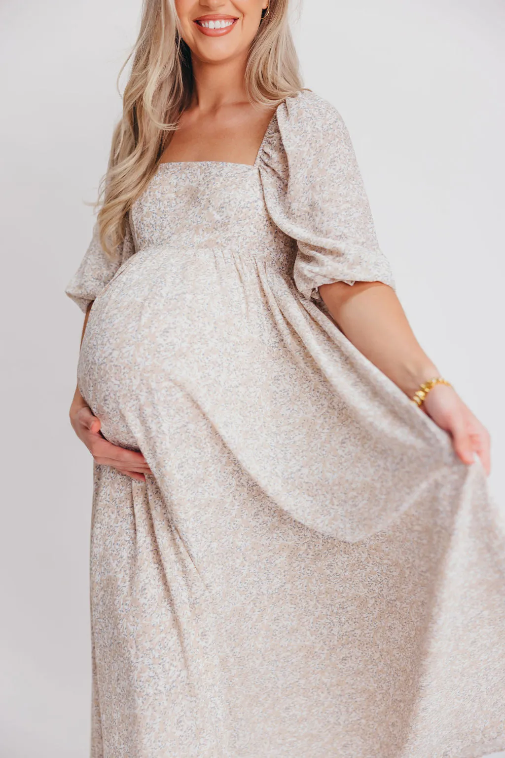 Mona 'Love Story' Maxi Dress - Bump Friendly and Inclusive Sizing (S-3XL)