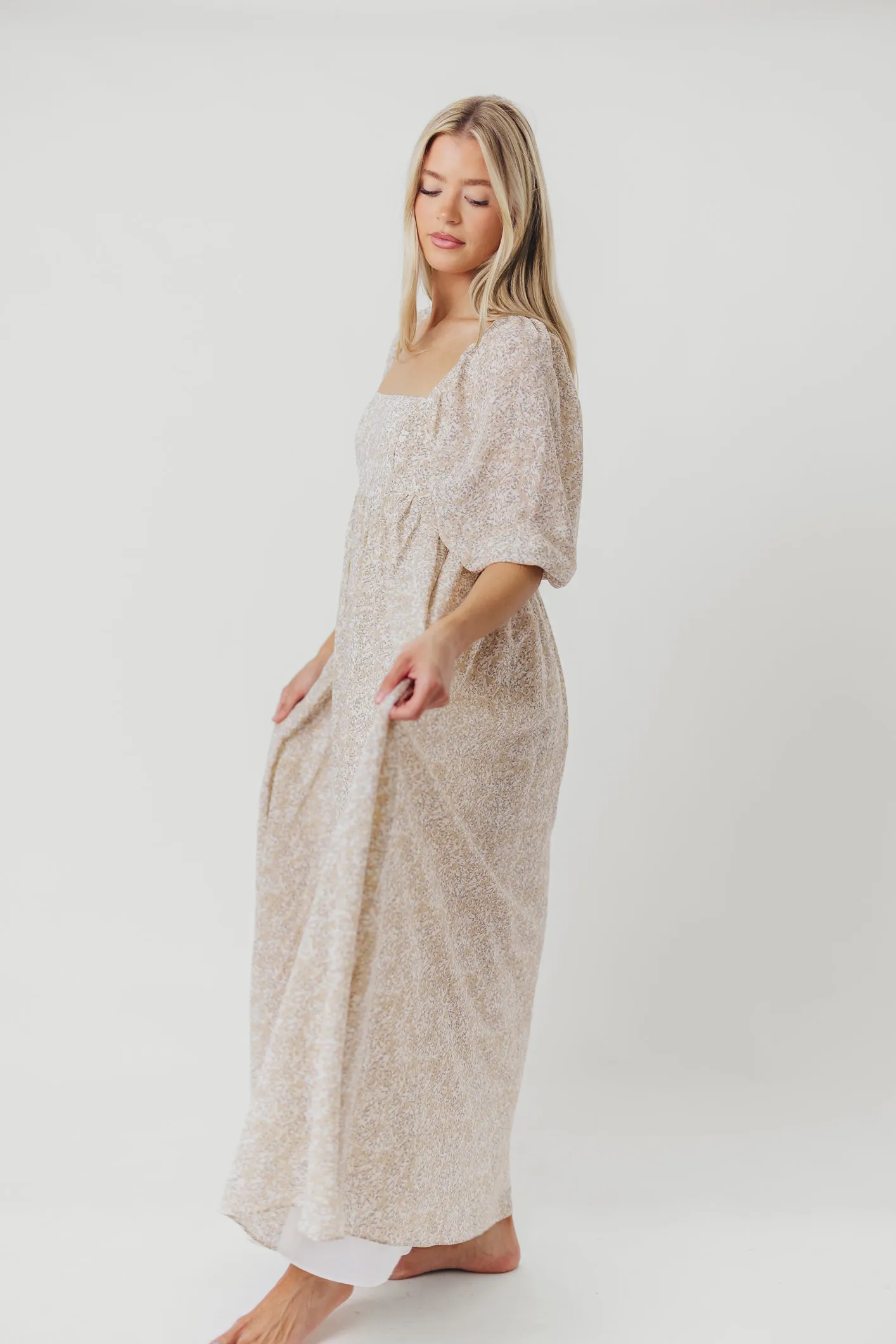 Mona 'Love Story' Maxi Dress - Bump Friendly and Inclusive Sizing (S-3XL)