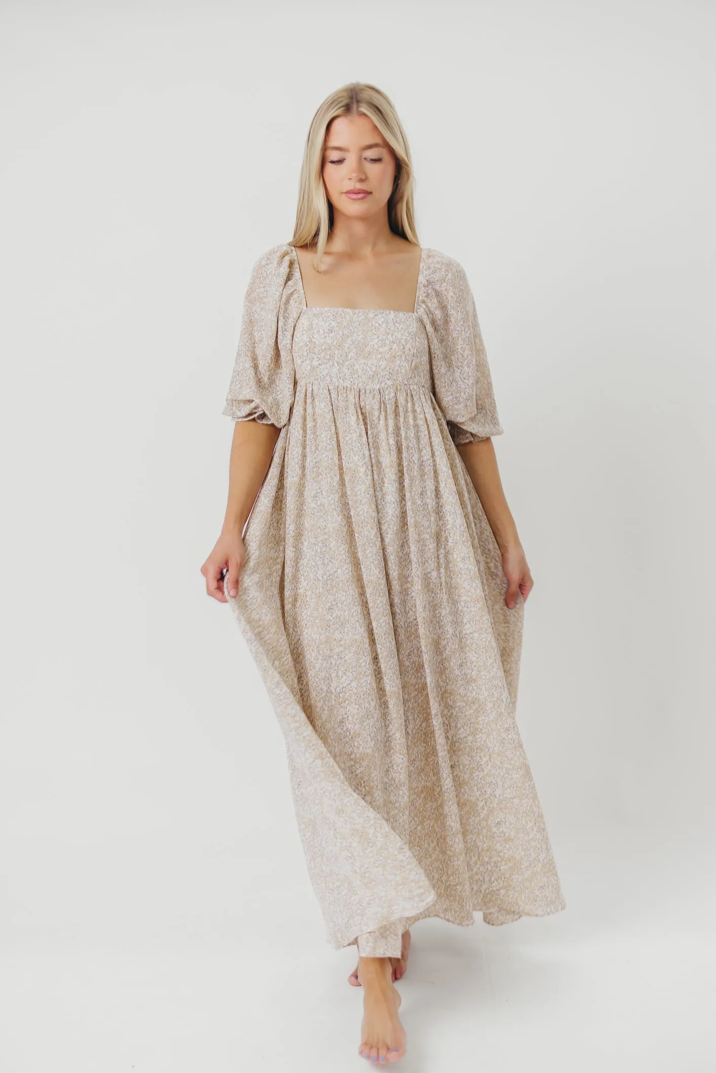 Mona 'Love Story' Maxi Dress - Bump Friendly and Inclusive Sizing (S-3XL)