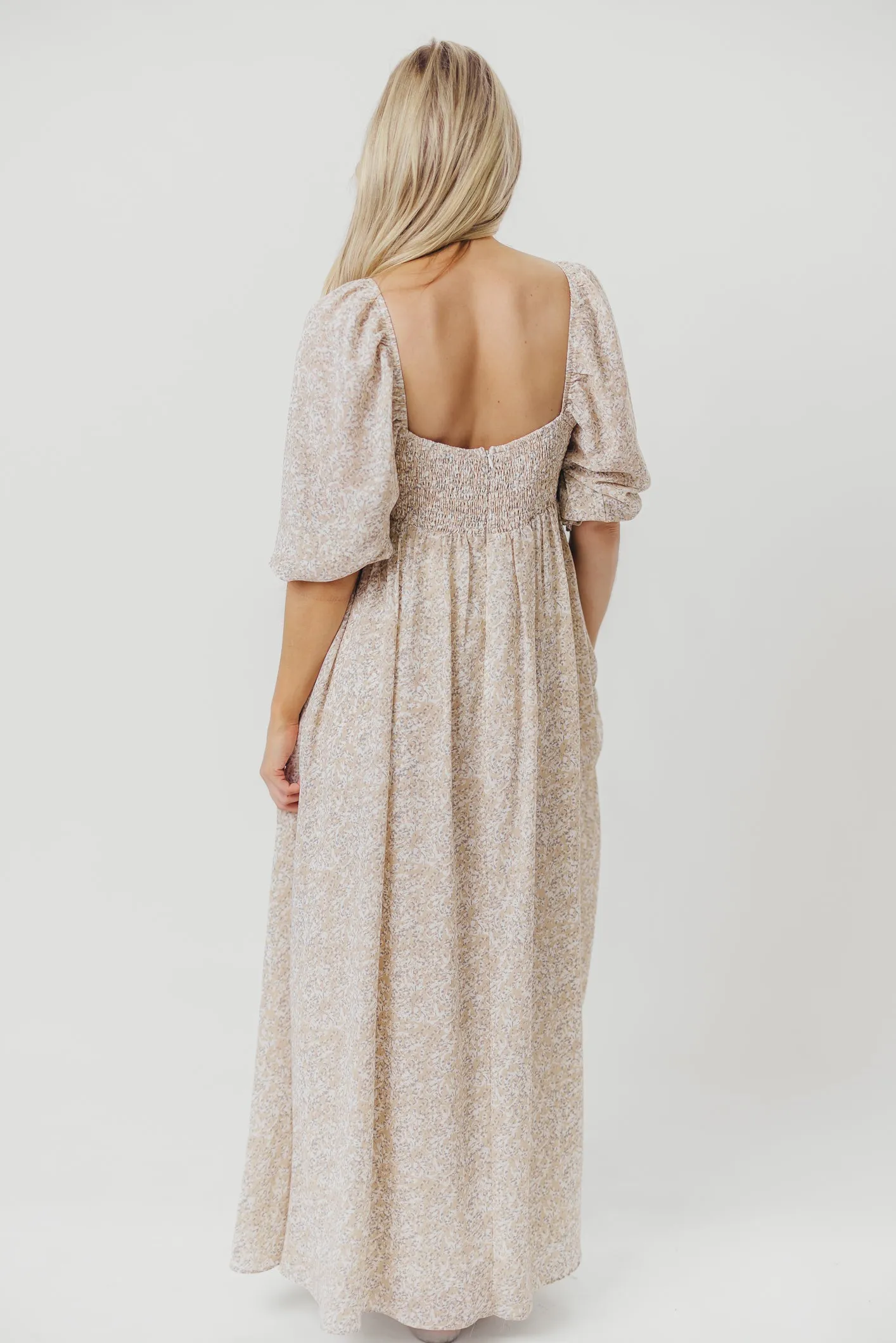 Mona 'Love Story' Maxi Dress - Bump Friendly and Inclusive Sizing (S-3XL)