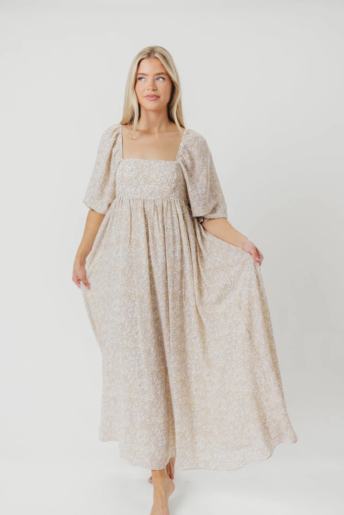 Mona 'Love Story' Maxi Dress - Bump Friendly and Inclusive Sizing (S-3XL)