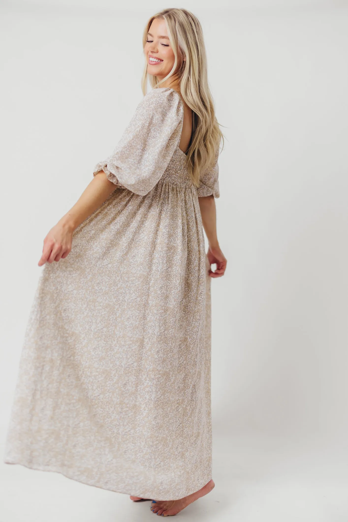 Mona 'Love Story' Maxi Dress - Bump Friendly and Inclusive Sizing (S-3XL)