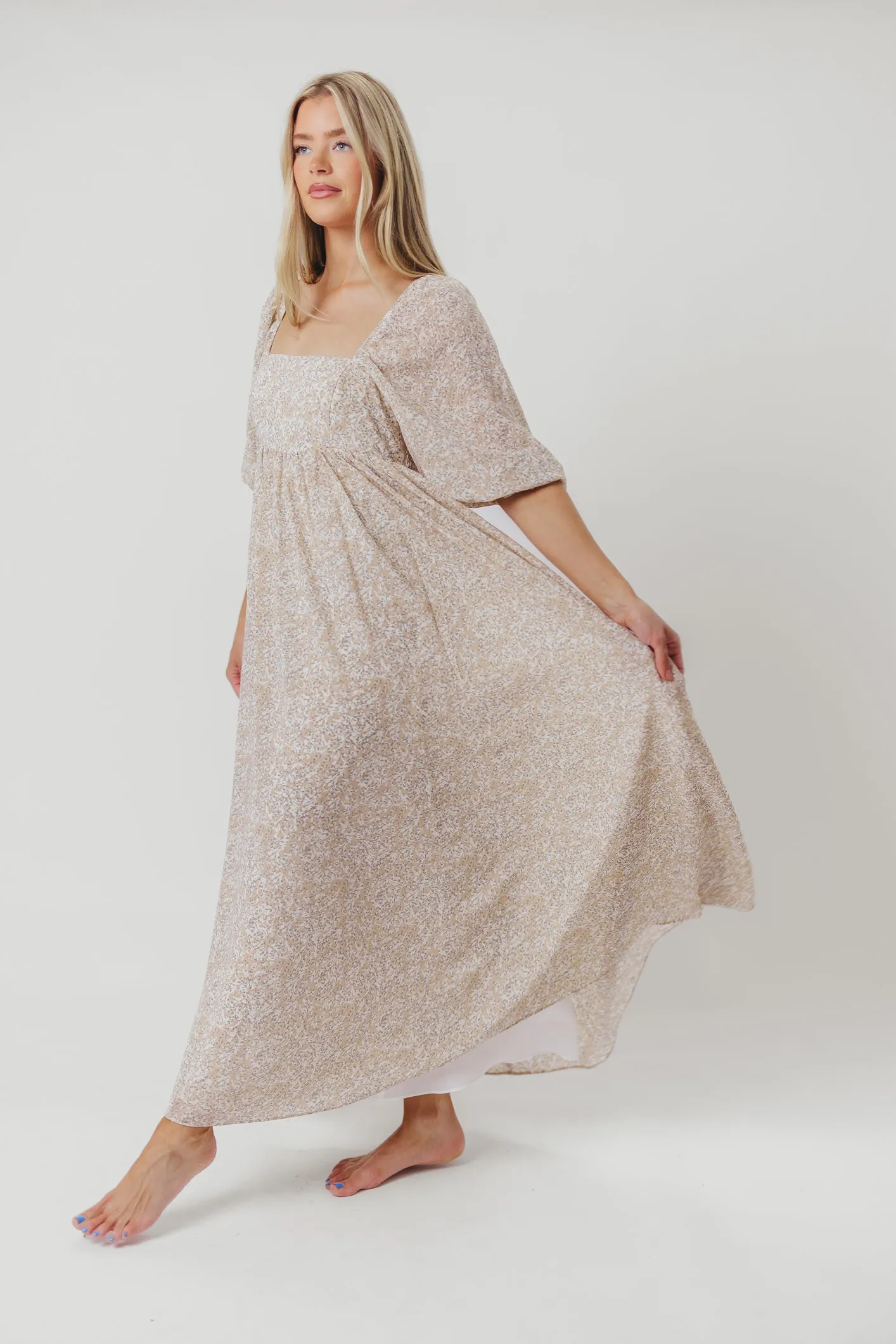 Mona 'Love Story' Maxi Dress - Bump Friendly and Inclusive Sizing (S-3XL)