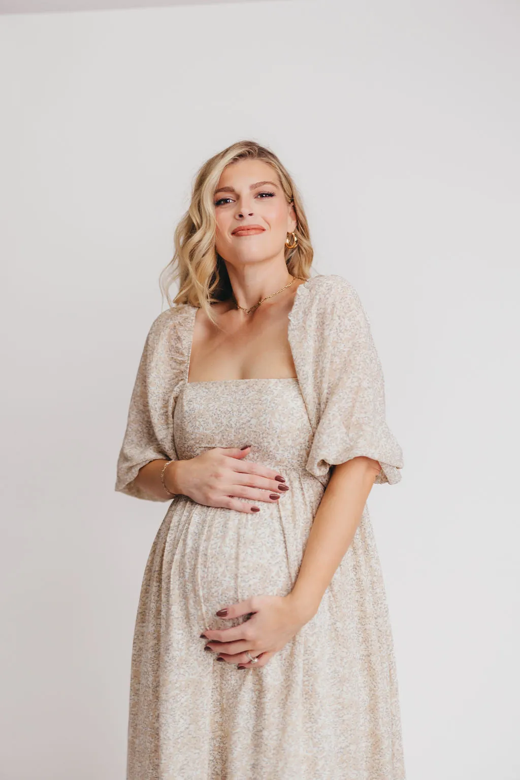 Mona 'Love Story' Maxi Dress - Bump Friendly and Inclusive Sizing (S-3XL)