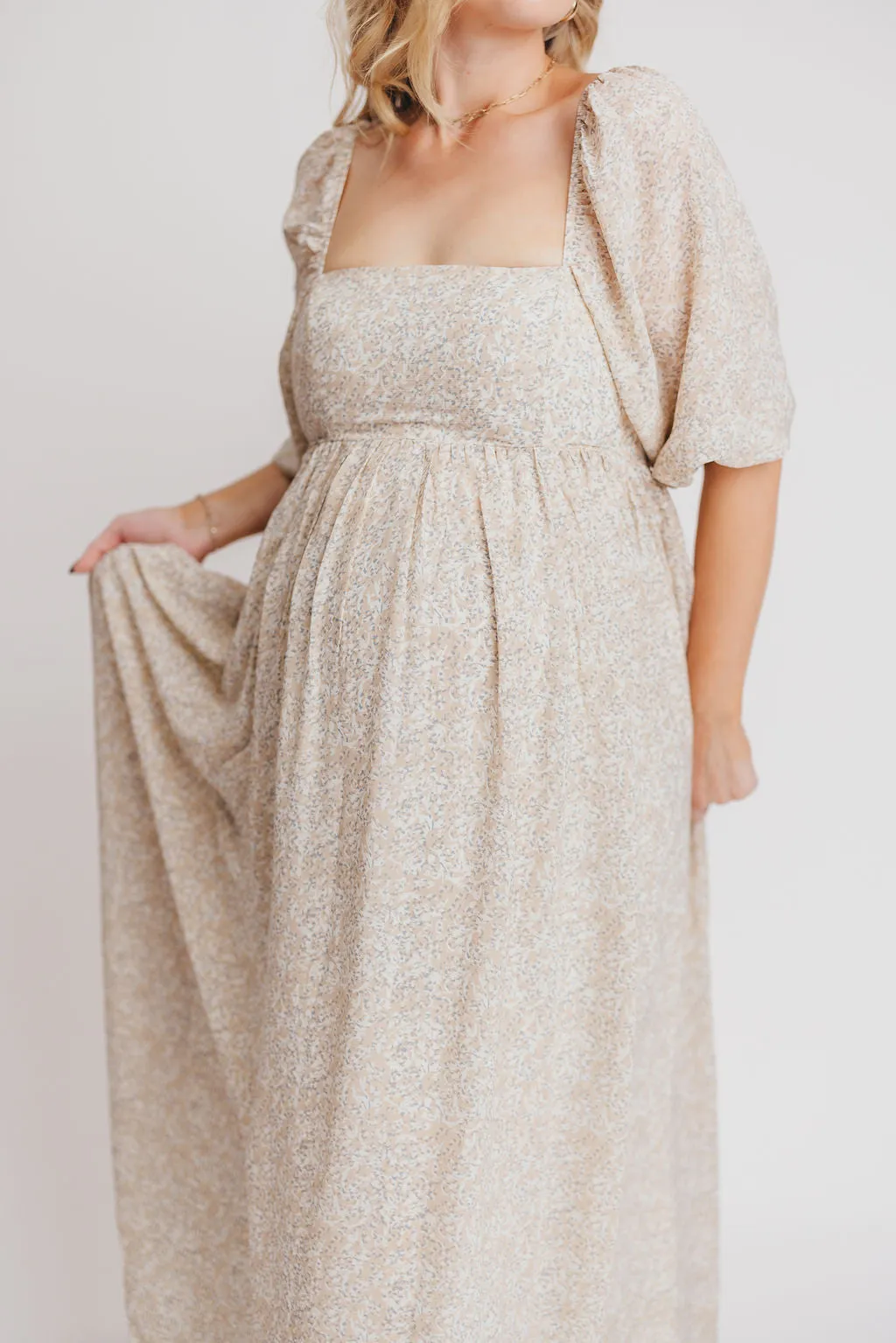 Mona 'Love Story' Maxi Dress - Bump Friendly and Inclusive Sizing (S-3XL)