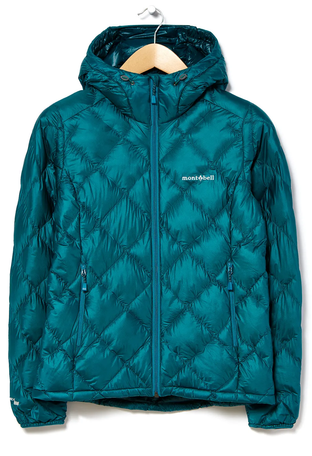 Montbell Women's Superior Down Parka Jacket - Bottle Green