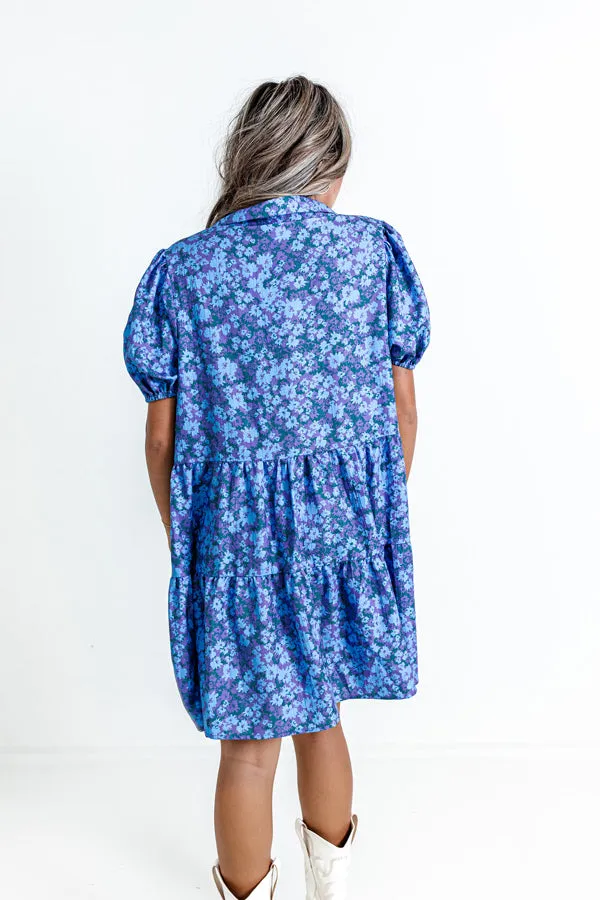 Ojai Afternoon Floral Mini Dress