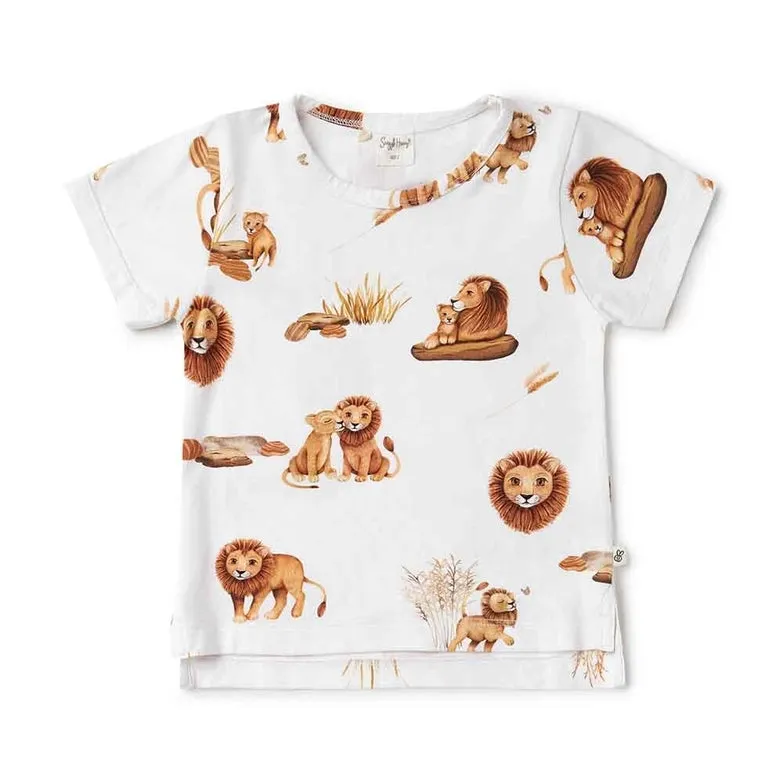 Organic T-Shirt, Lion