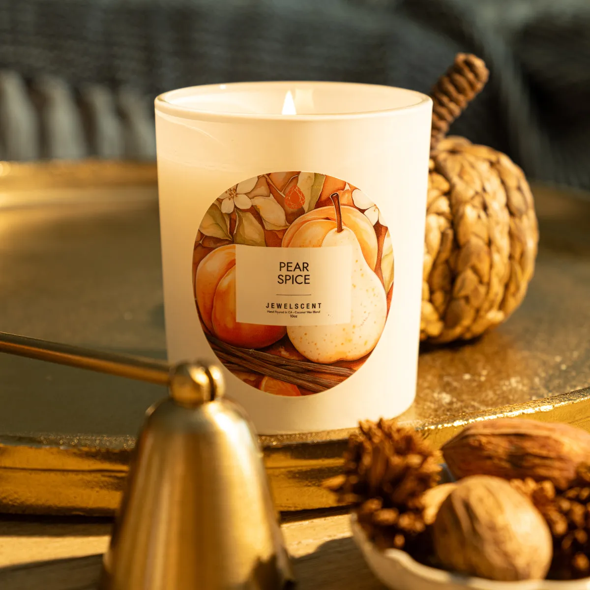 Pear Spice 10oz Signature Jewelry Candle