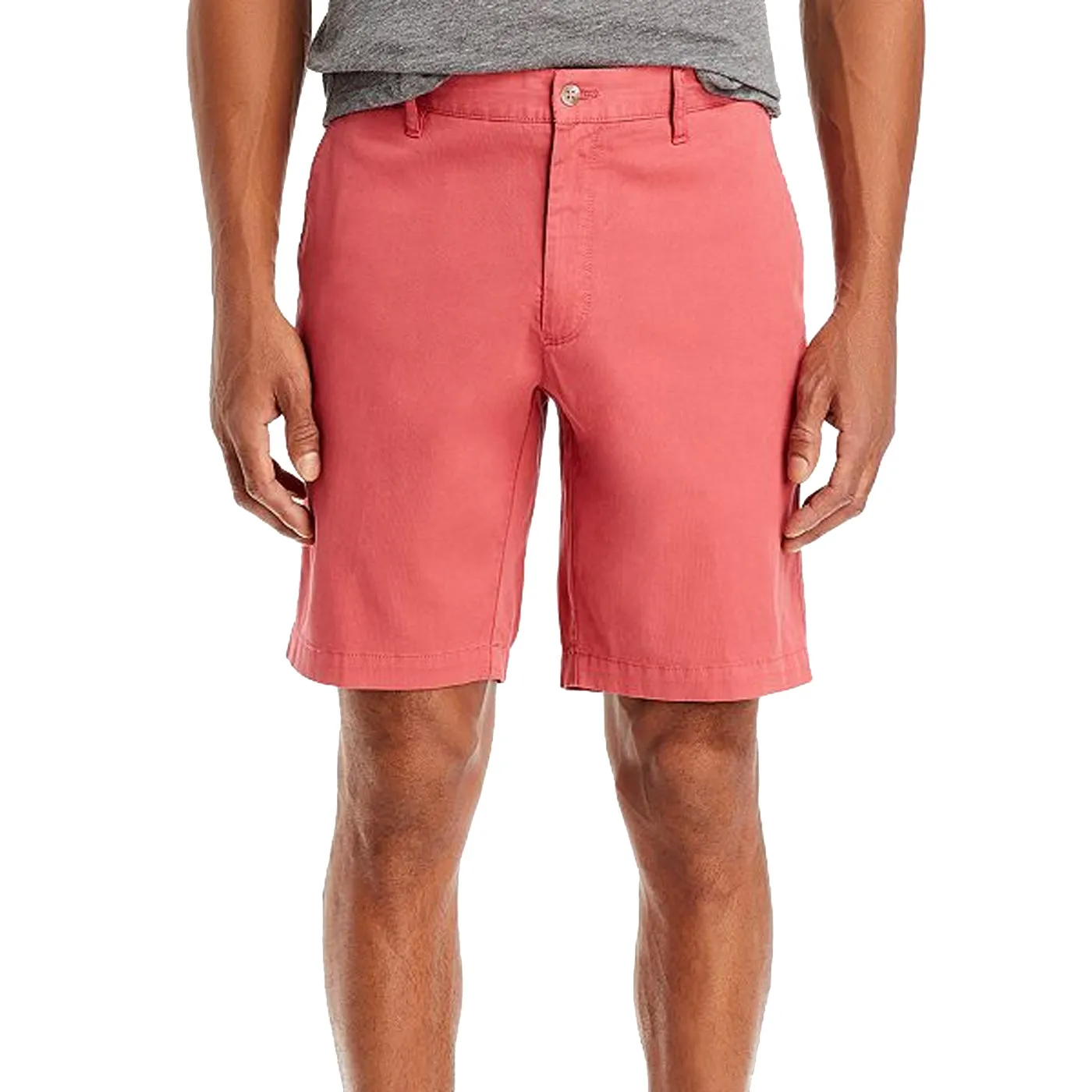 Peter Millar Bedford Cotton Blend Golf Short - Red