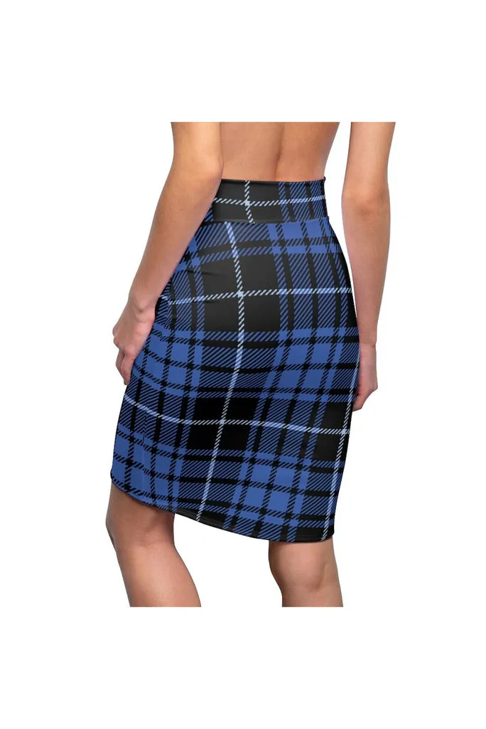 Plaid Women's Pencil Skirt