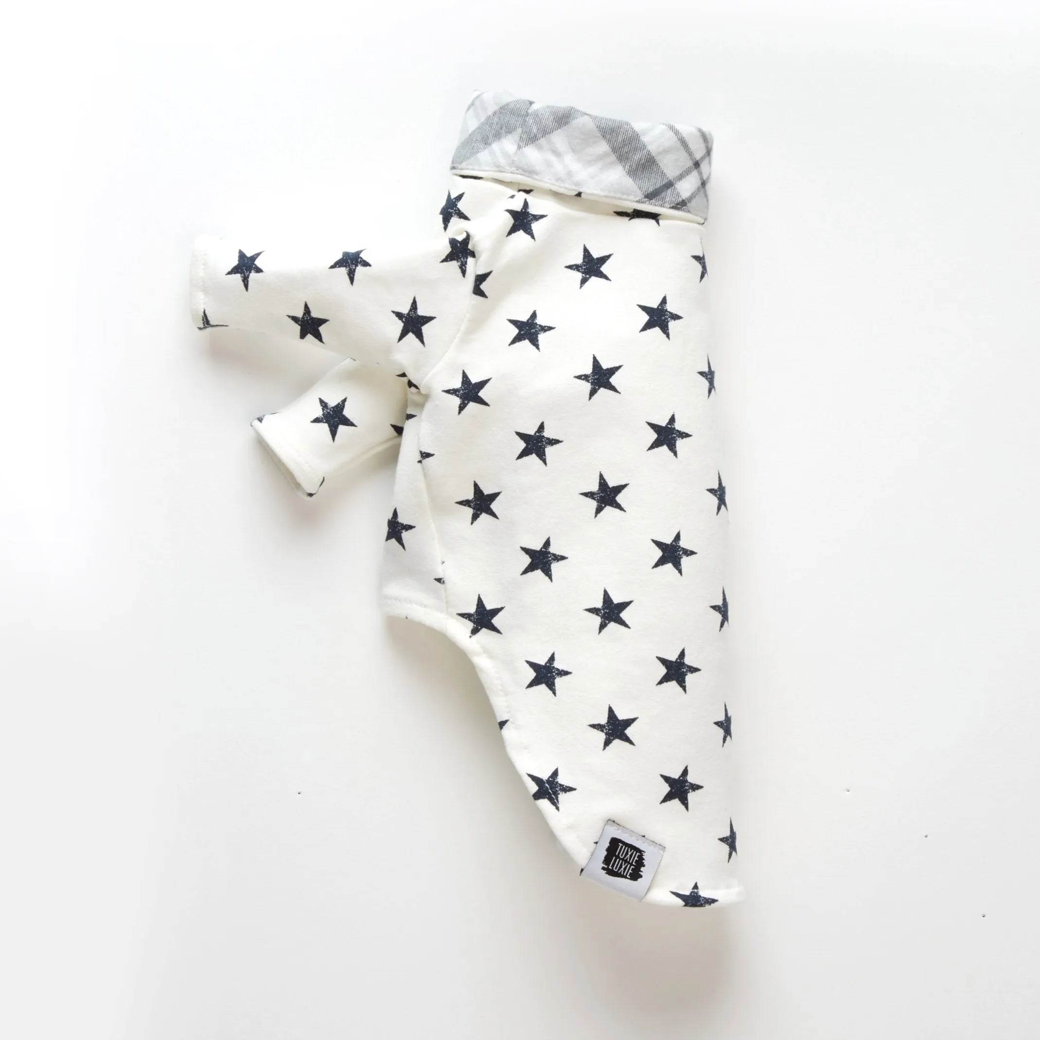 Pup Star | Milk White Doggie Turtleneck Top