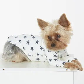 Pup Star | Milk White Doggie Turtleneck Top