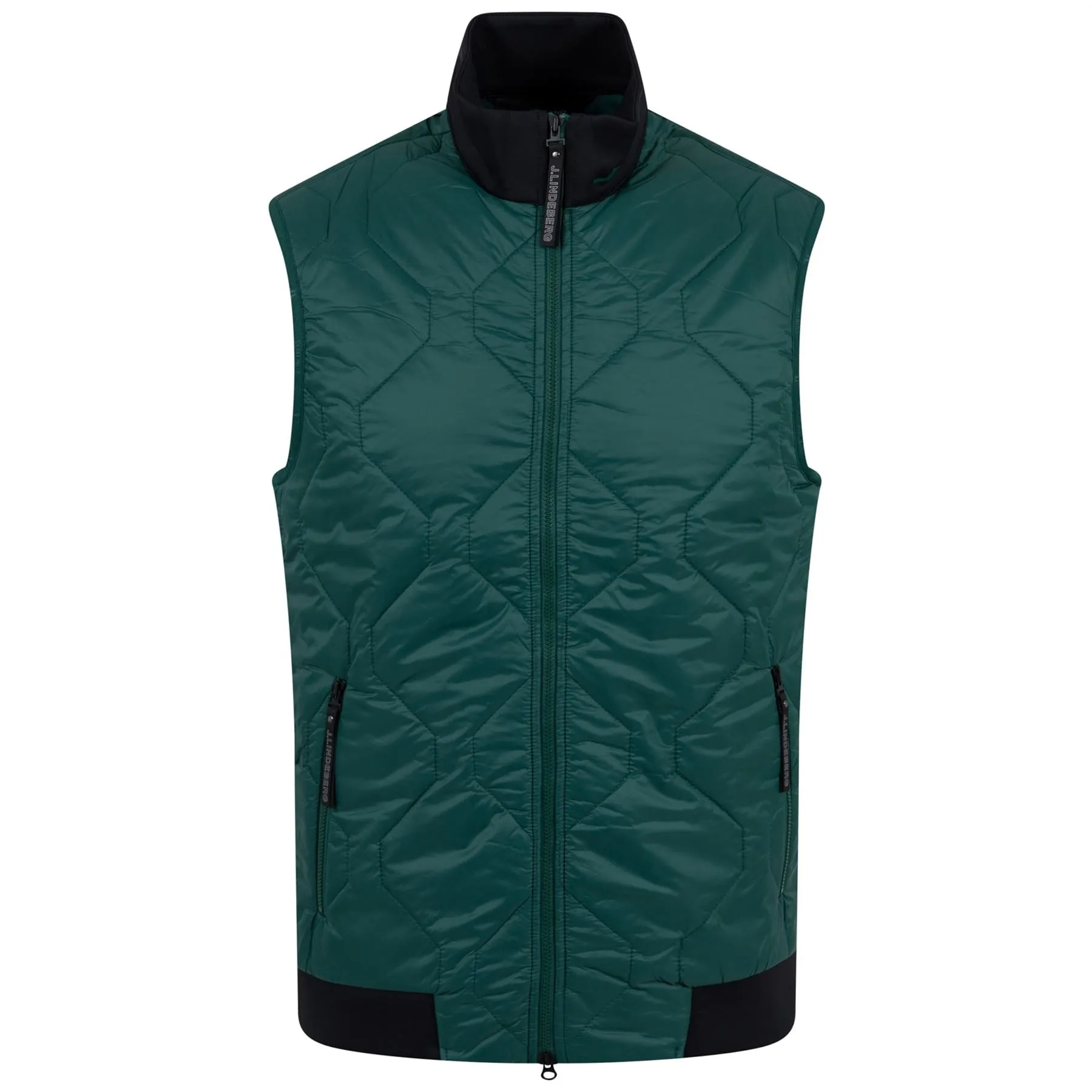 Quilt Hybrid Vest Rain Forest - SS23