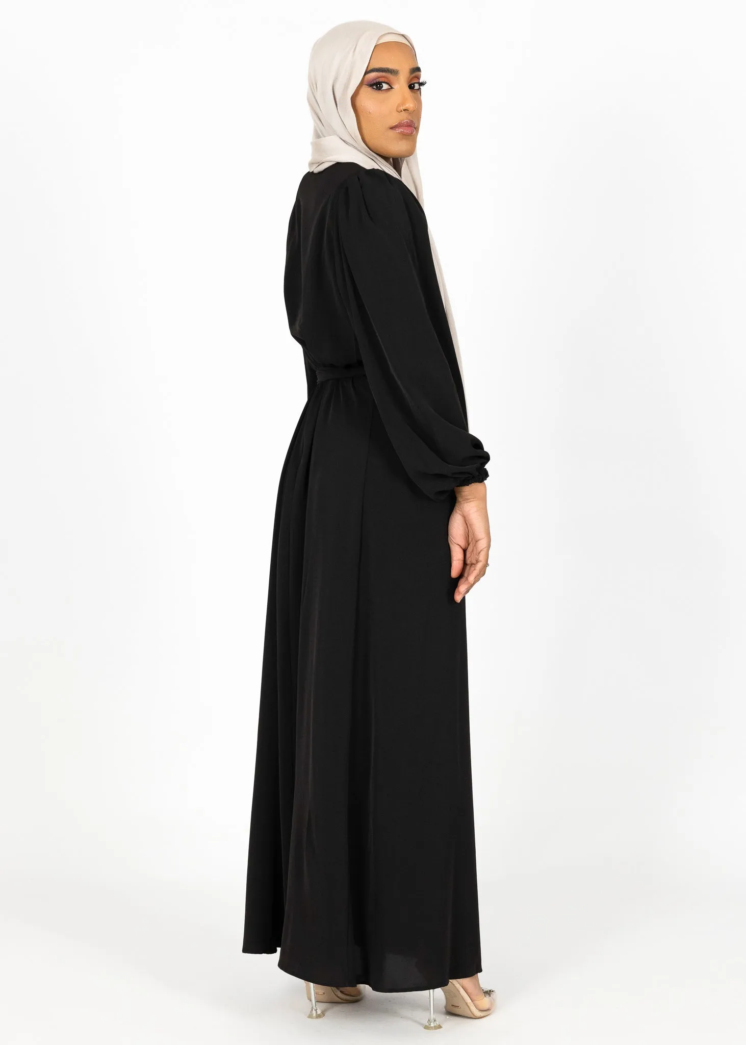 Ratana Tie Waist Maxi Dress