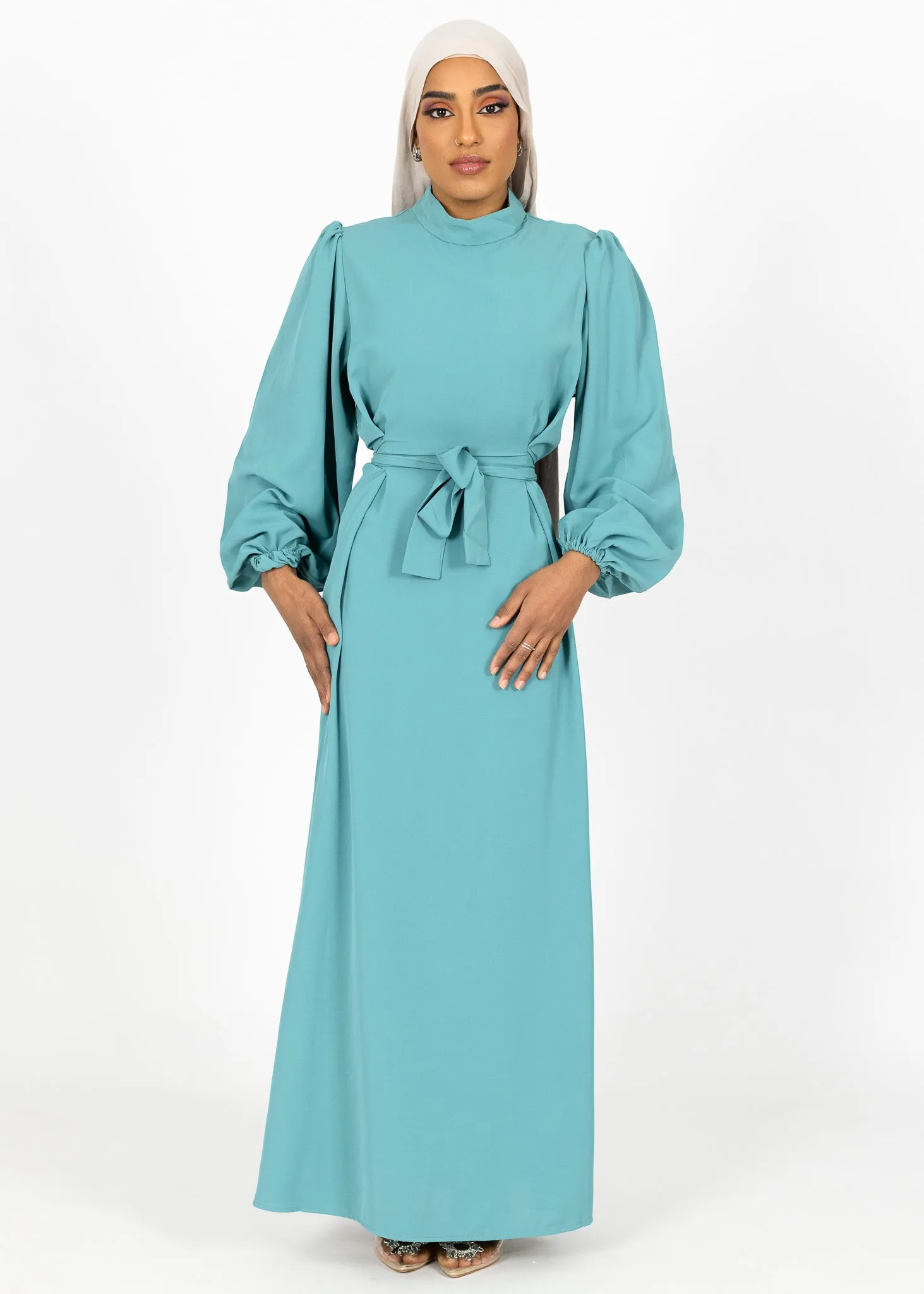 Ratana Tie Waist Maxi Dress