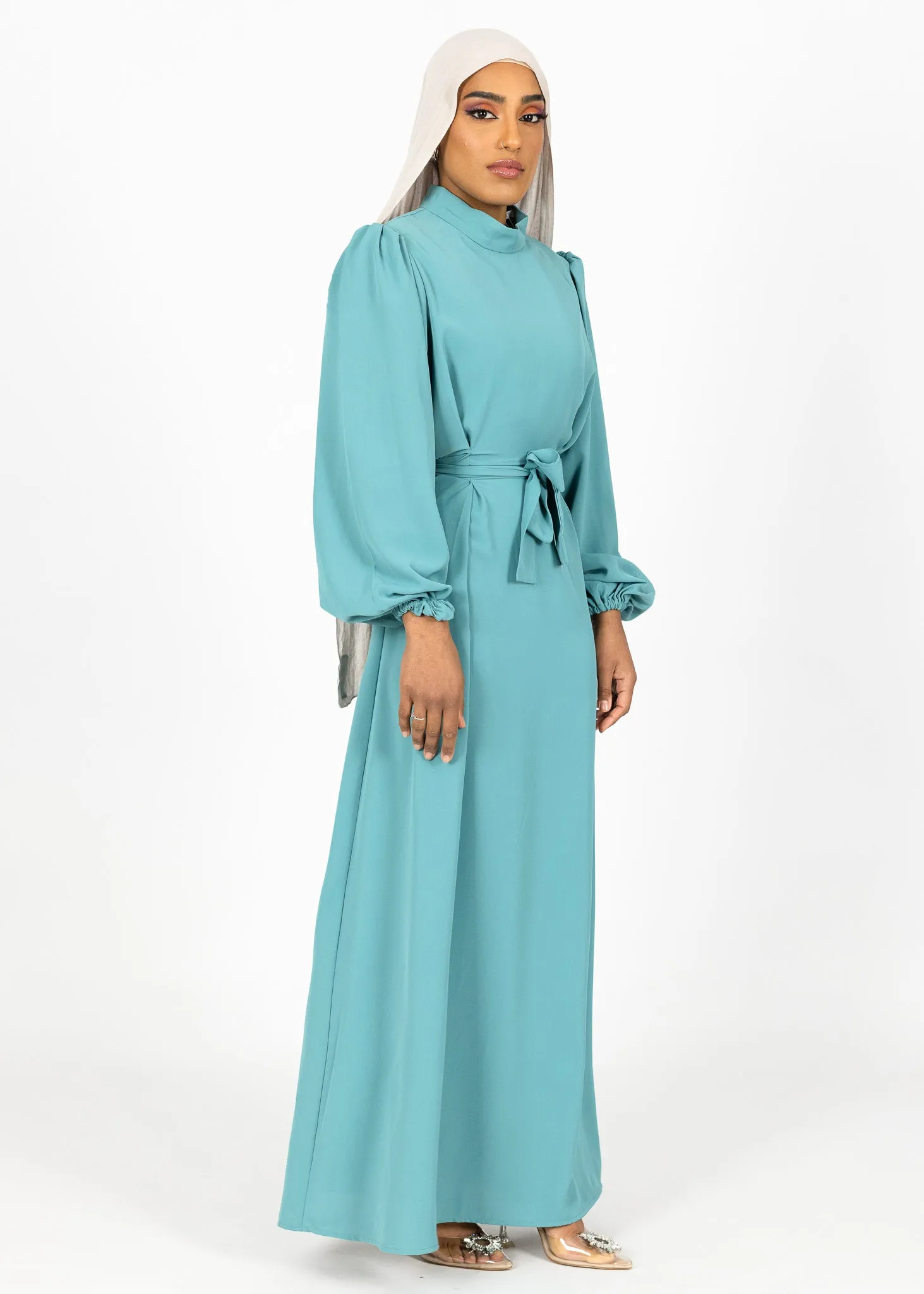 Ratana Tie Waist Maxi Dress