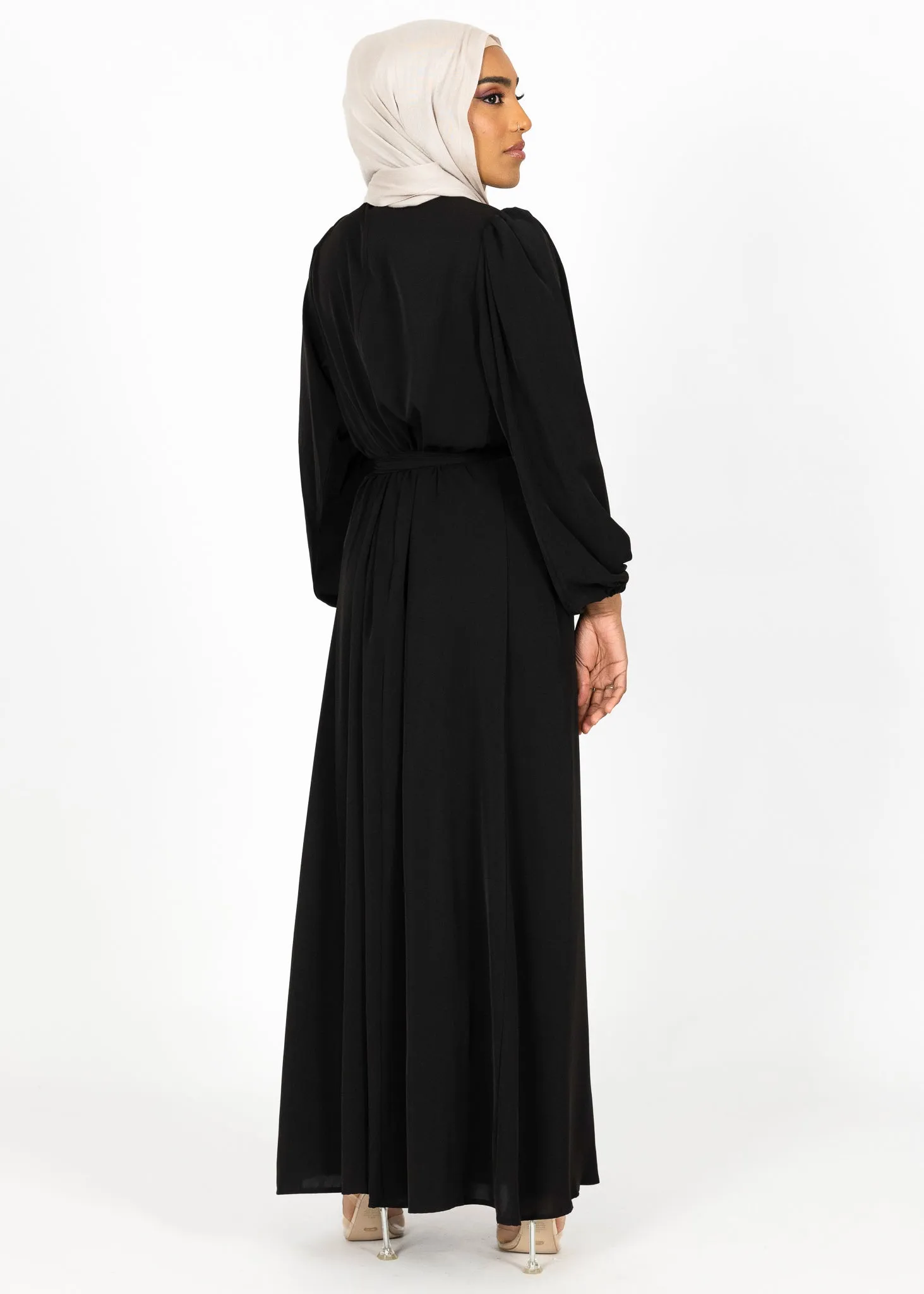 Ratana Tie Waist Maxi Dress