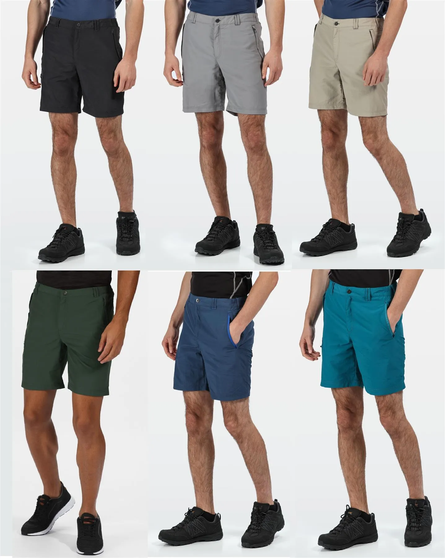 Regatta Men's Leesville II Multi Pocket Walking Shorts