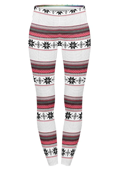 Regular Leggings (8-14 UK Size) - Winter Snow