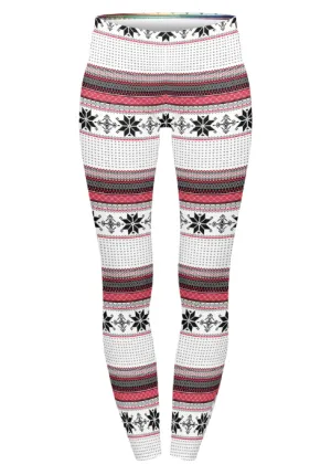 Regular Leggings (8-14 UK Size) - Winter Snow