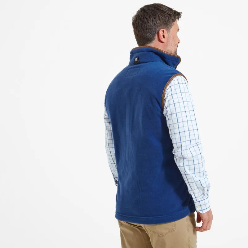 Schoffel Oakham Fleece Gilet - Cobalt Blue