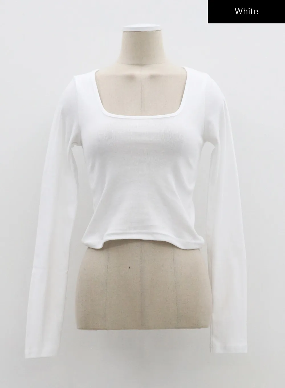 Scoop Neck Cropped Top CF309