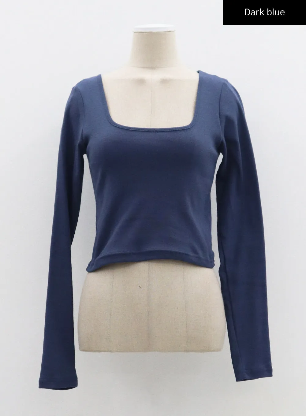 Scoop Neck Cropped Top CF309