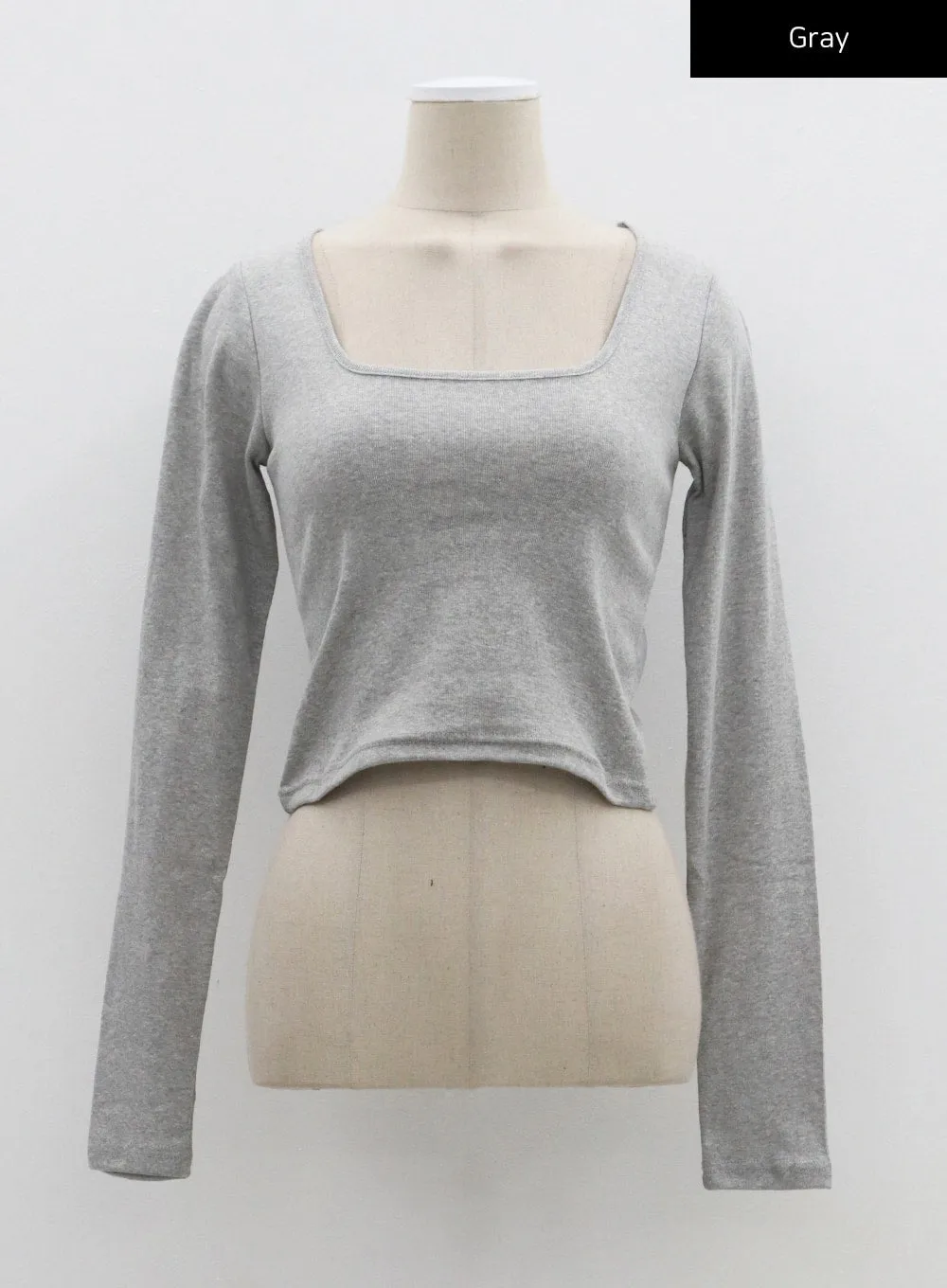 Scoop Neck Cropped Top CF309