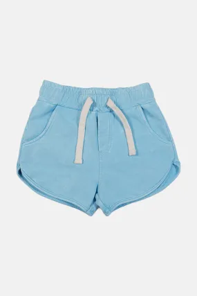 SHORTS USA FIT-BLUE