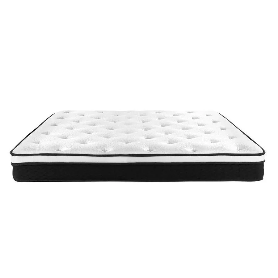 Single Package | Albany Boucle Bed Frame & Bonita Pillow Top Mattress (Medium Firm)