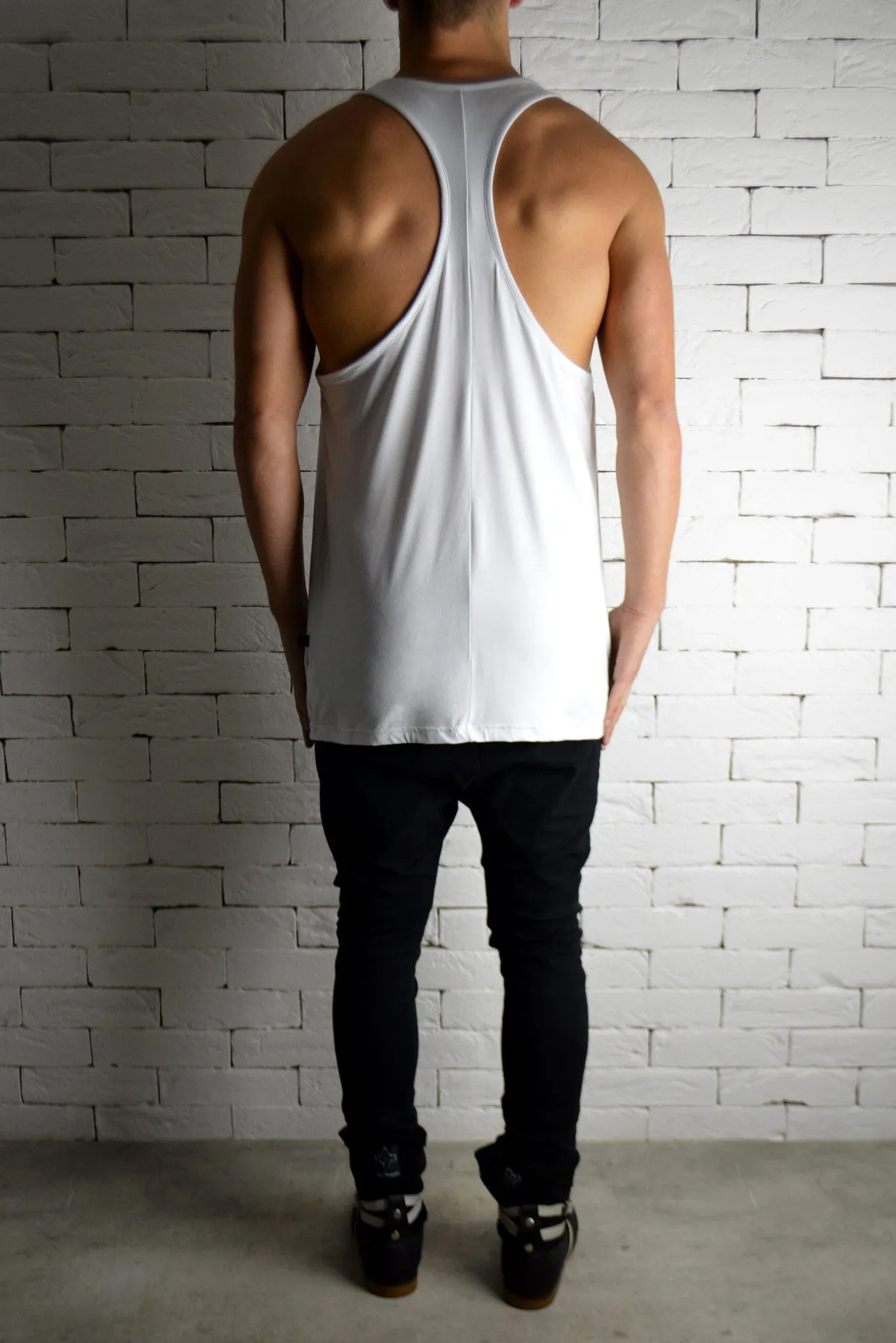 Sketch Logo Ibiza Vest - White