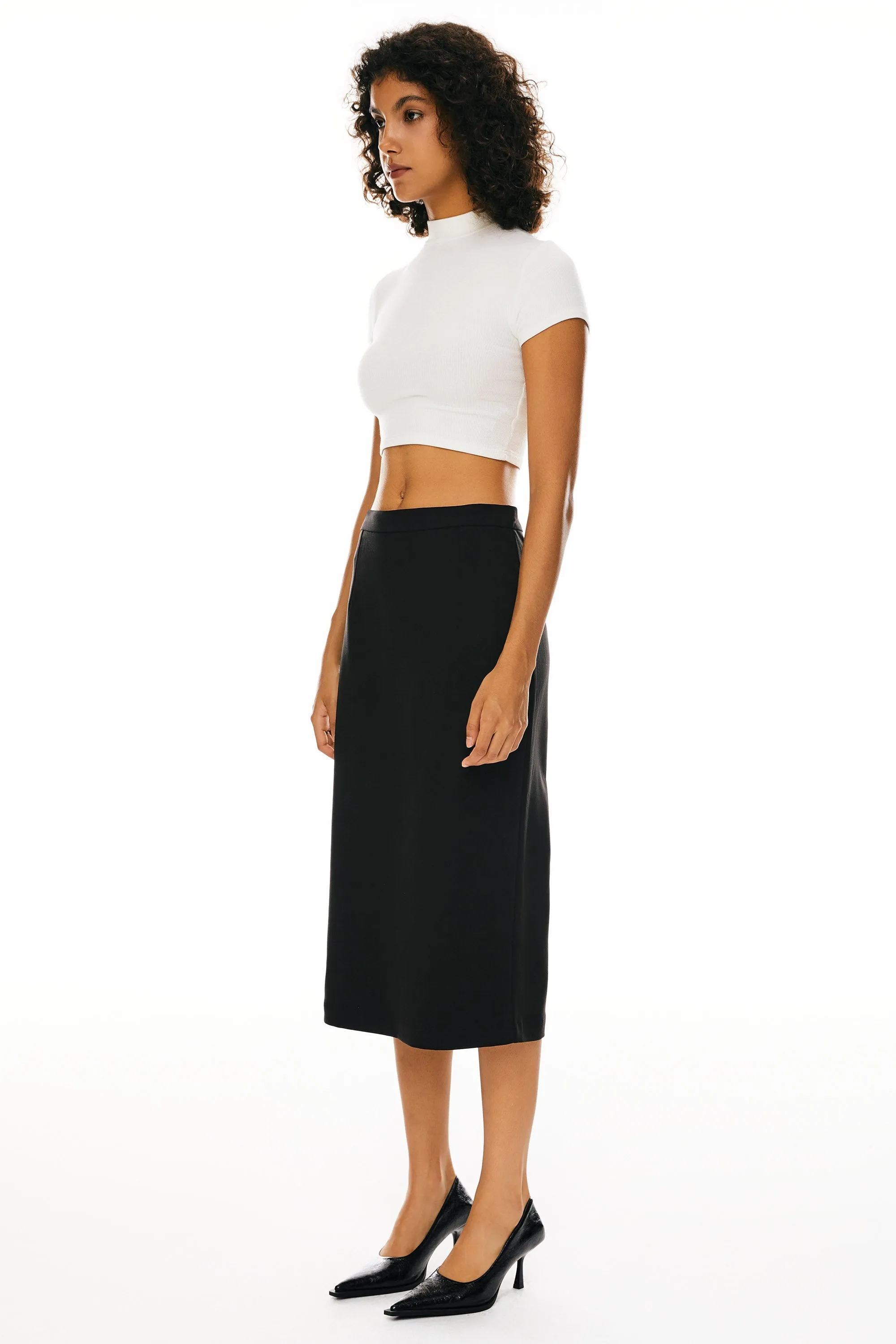 Split Midi Pencil Skirts