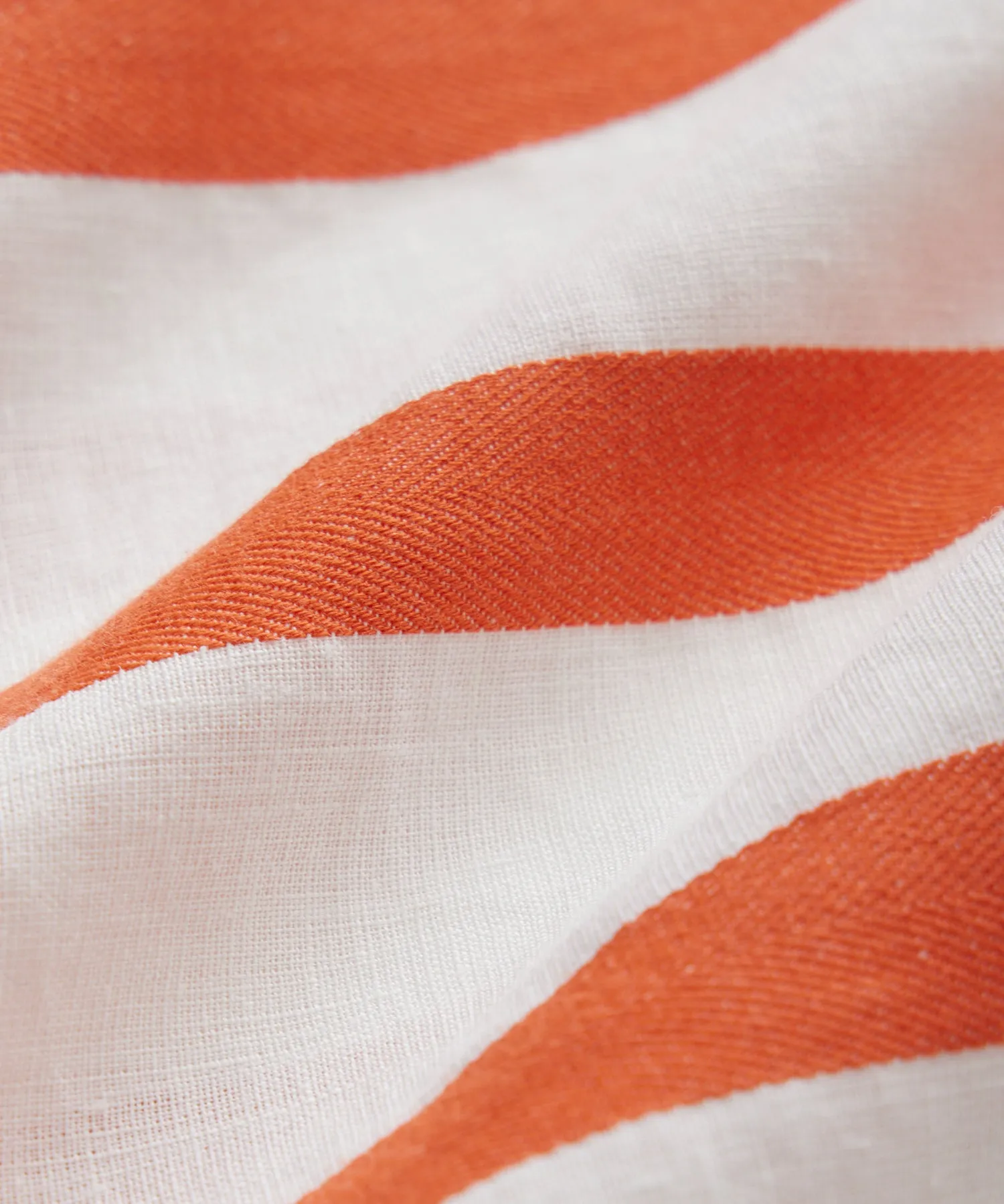 Striped Raglan Sleeve Shirt in Orange