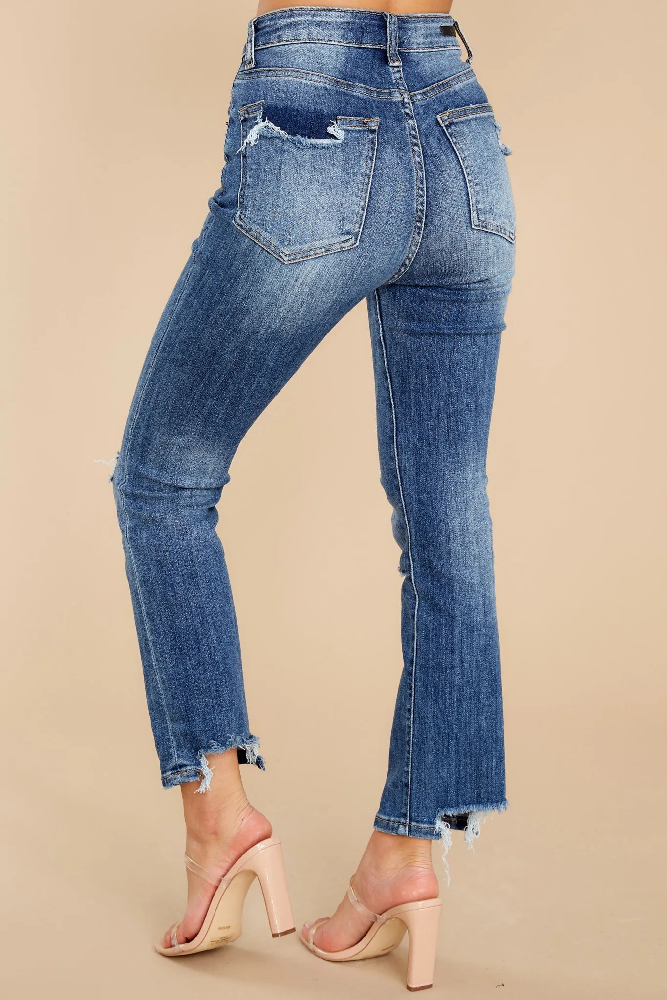 Strut Your Stuff Medium Wash Straight Jeans