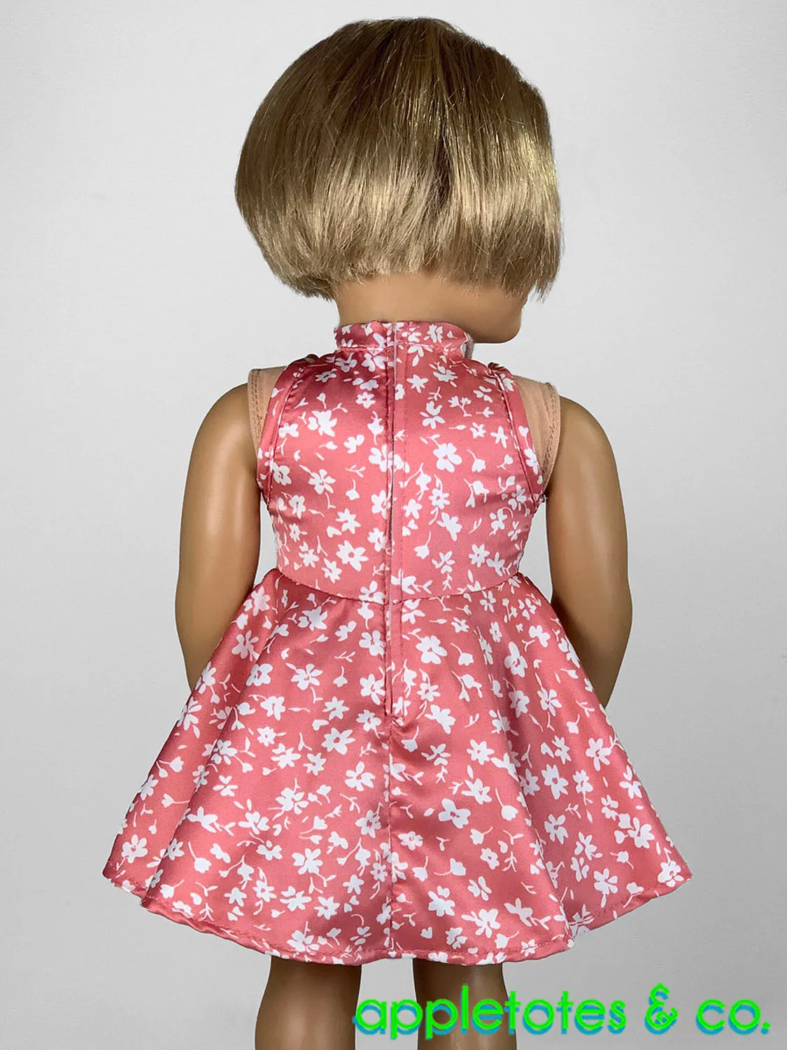 Sylvia Dress 18 Inch Doll Sewing Pattern