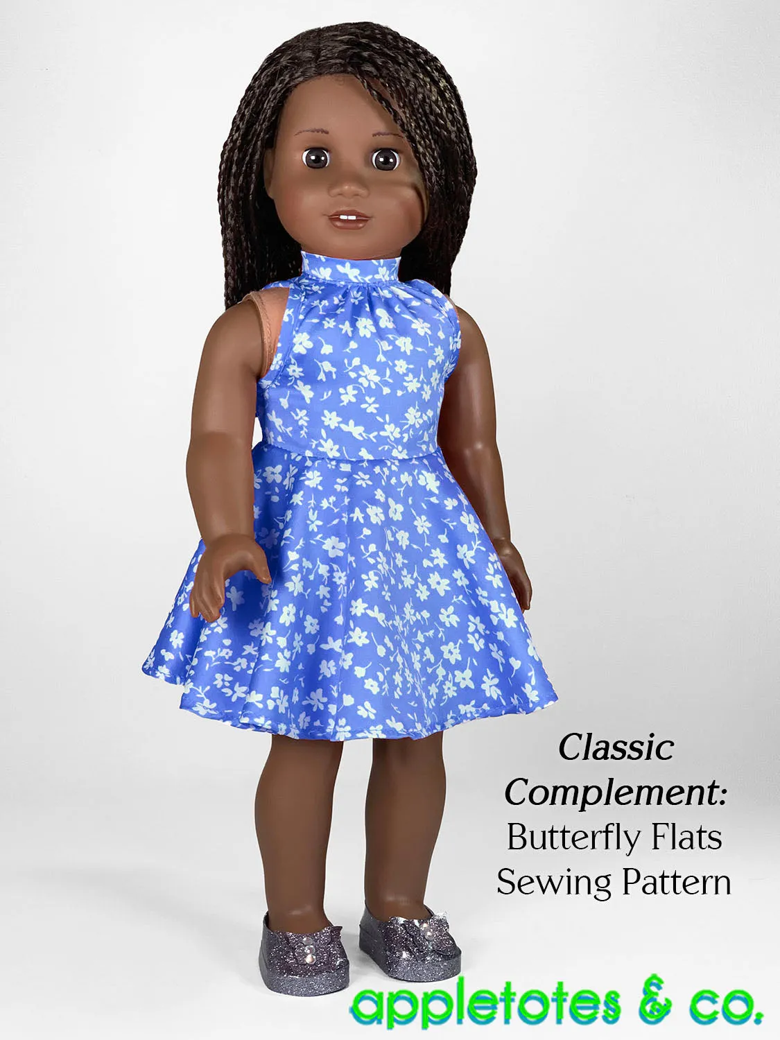 Sylvia Dress 18 Inch Doll Sewing Pattern