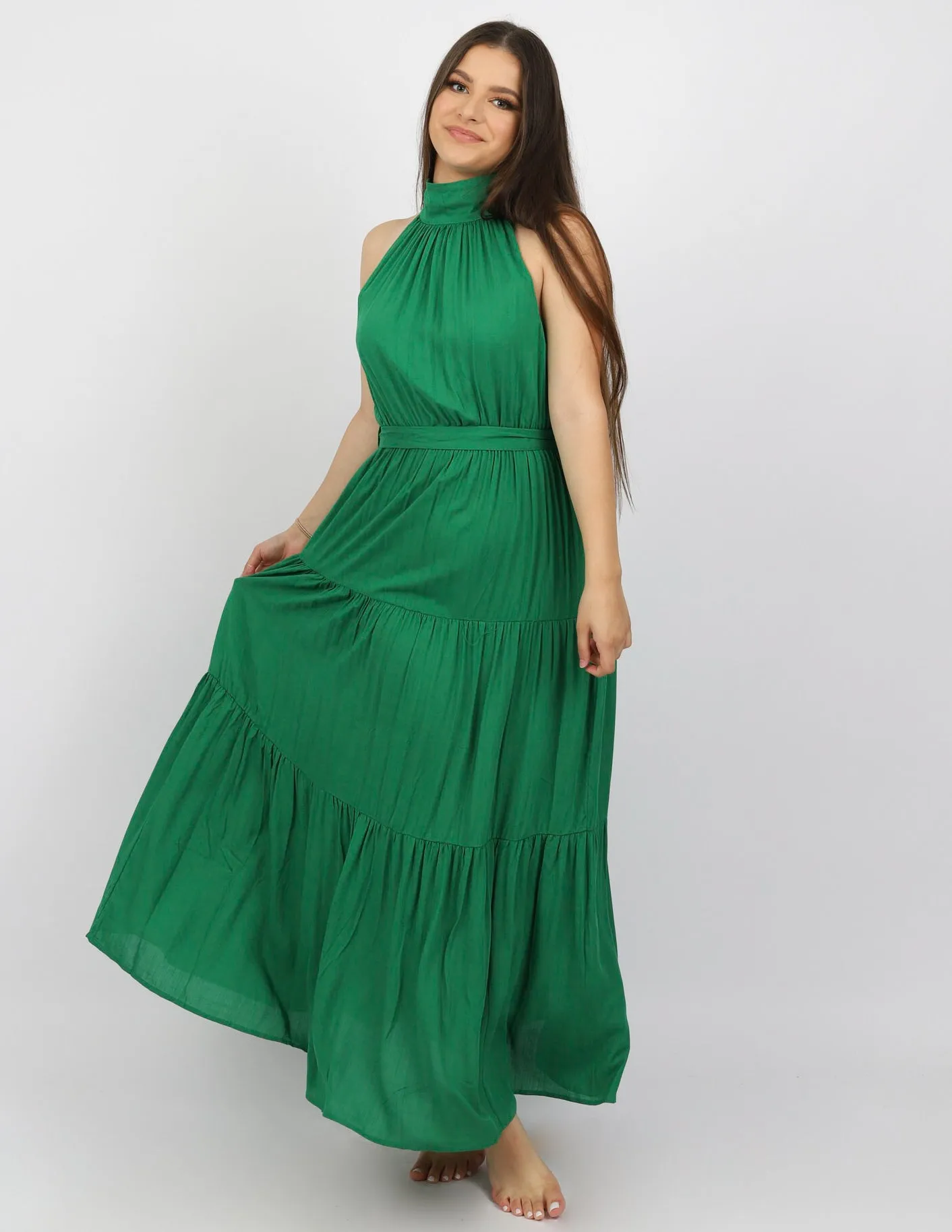 Tamika Holter Tiered Dress