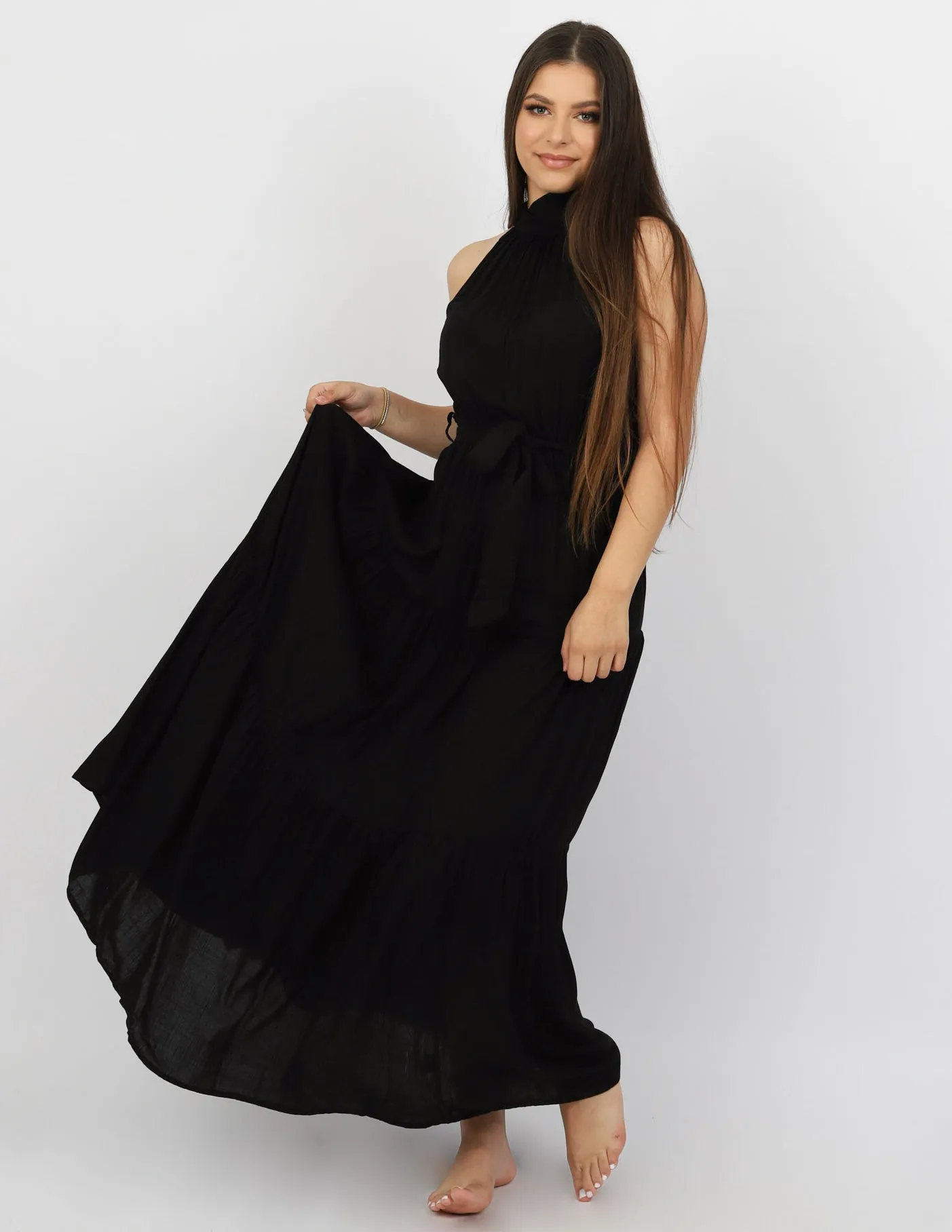 Tamika Holter Tiered Dress