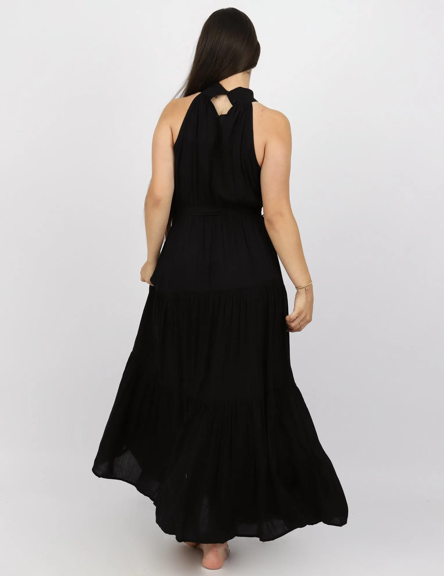 Tamika Holter Tiered Dress