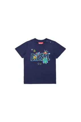 Tbimbob Baby Boy Ss T-Shirt (Blue) - K00575KYAYSK8AT