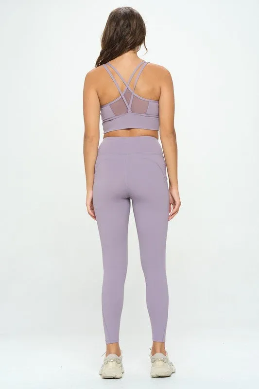 TEEK - Activewear Set Top and Leggings