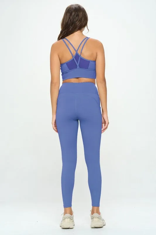 TEEK - Activewear Set Top and Leggings