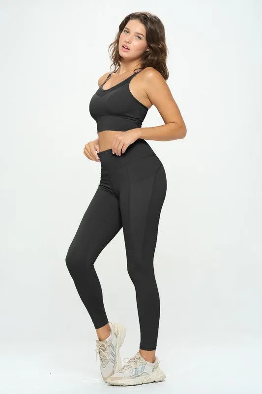 TEEK - Activewear Set Top and Leggings