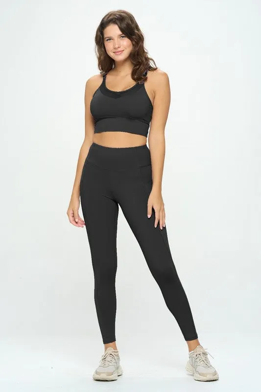 TEEK - Activewear Set Top and Leggings