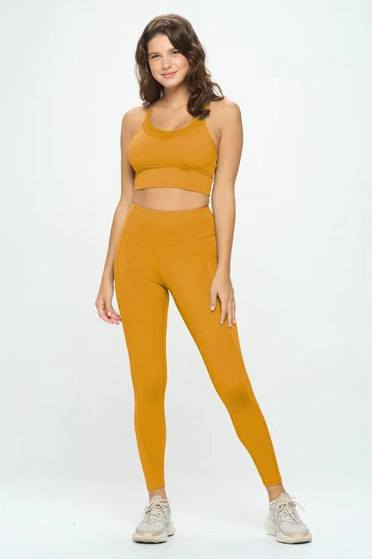 TEEK - Activewear Set Top and Leggings