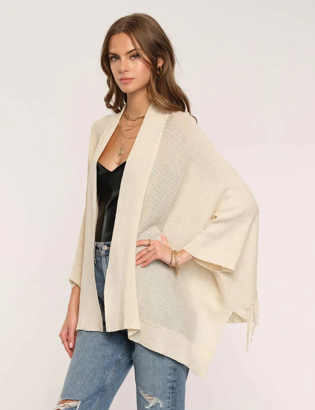 The Positano Cardi by Heartloom - Cream